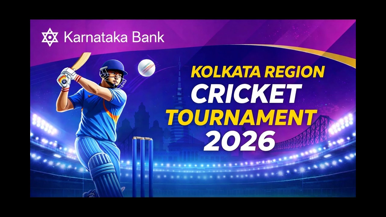 🔴🔴 𝐋𝐈𝐕𝐄-  𝐊𝐀𝐑𝐍𝐀𝐓𝐀𝐊𝐀 𝐁𝐀𝐍𝐊- 𝐊𝐎𝐋𝐊𝐀𝐓𝐀 𝐑𝐄𝐆𝐈𝐎𝐍 𝐂𝐑𝐈𝐂𝐊𝐄𝐓 𝐓𝐎𝐔𝐑𝐍𝐀𝐌𝐄𝐍𝐓🔴🔴