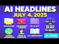 #ONPASSIVE - AI HEADLINES JULY 4/2025 IN HINDI || ONPASSIVE UPDATE || #OFOUNDERS
