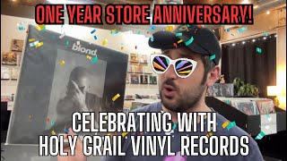 My Record Store Is One Year Old... Celebrating With Holy Grail Vinyl Records! by Too Many Records 9,758 views 1 year ago 12 minutes, 49 seconds
