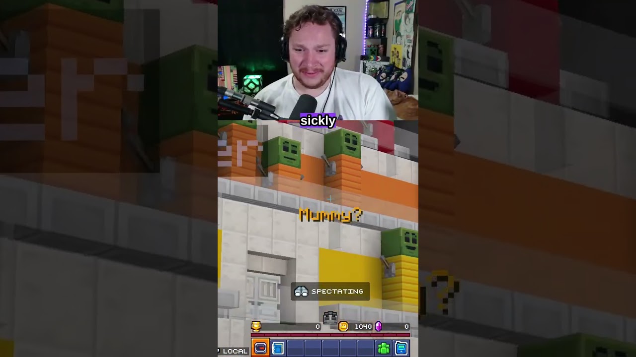 Why Are You GREEN #minecraft #shorts #funny