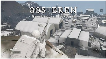 805 BREN in Ghost Recon Breakpoint - Outpost Red Ferret | Extreme Difficulty