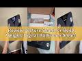 Review Posture Scale for Body Weight, Digital Bathroom Smart Scale, 13 Body Composition Analyzer Syn