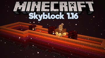 Basalt Delta Magma Cube Farm in Skyblock! ▫ Minecraft 1.16 Skyblock (Tutorial Let