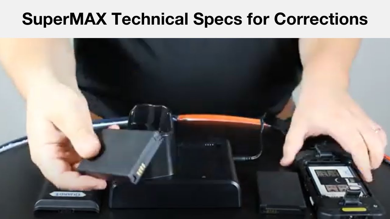 SuperMAX Technical Specs for Corrections YouTube