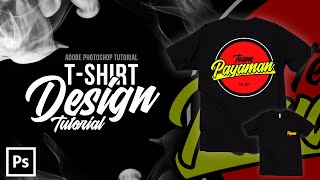 T-Shirt Design Tutorial in Adobe Photoshop | Tagalog For Beginners