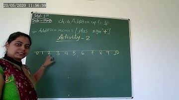STD 1 MATHS CH 4 A 1&2 PART 1 UL