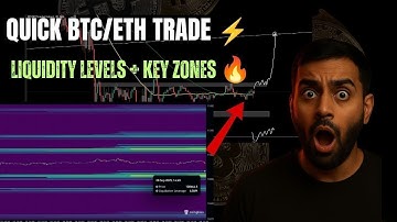 Today’s BTC & ETH Analysis 🧠 Breakout Levels + Liquidity Hit Points 🔍