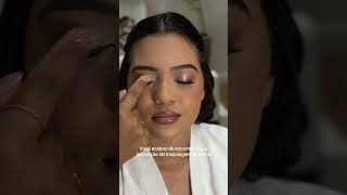 Se você quer um maquiagem minimalista e romântica pro seu casamento…..✨#noivasbh #maquiagemdenoiva