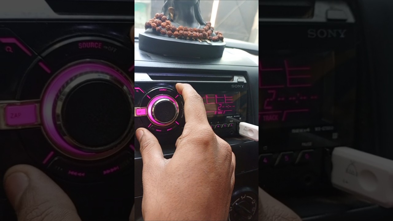 how to reset sony car stereo 