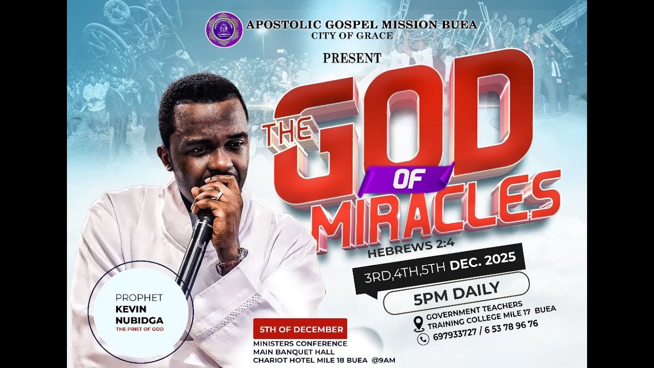 BUEA MIRACLE CRUSADE 2025