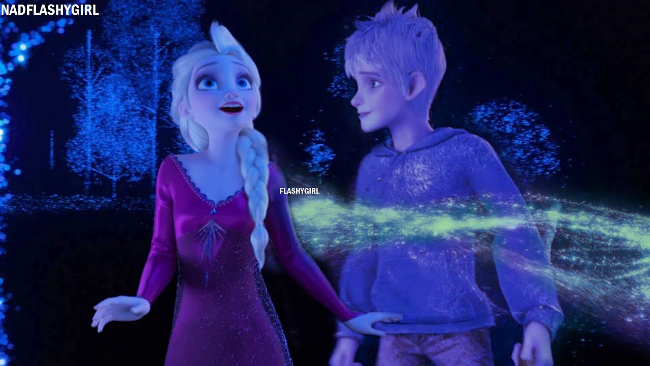 Into The Unknown Elsa Feat Jack Frost Youtube