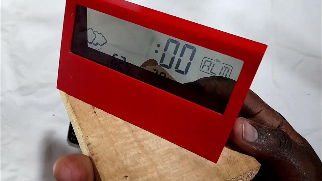Set Time and Date in your Miniso Digital Alarm Clock Quick steps 