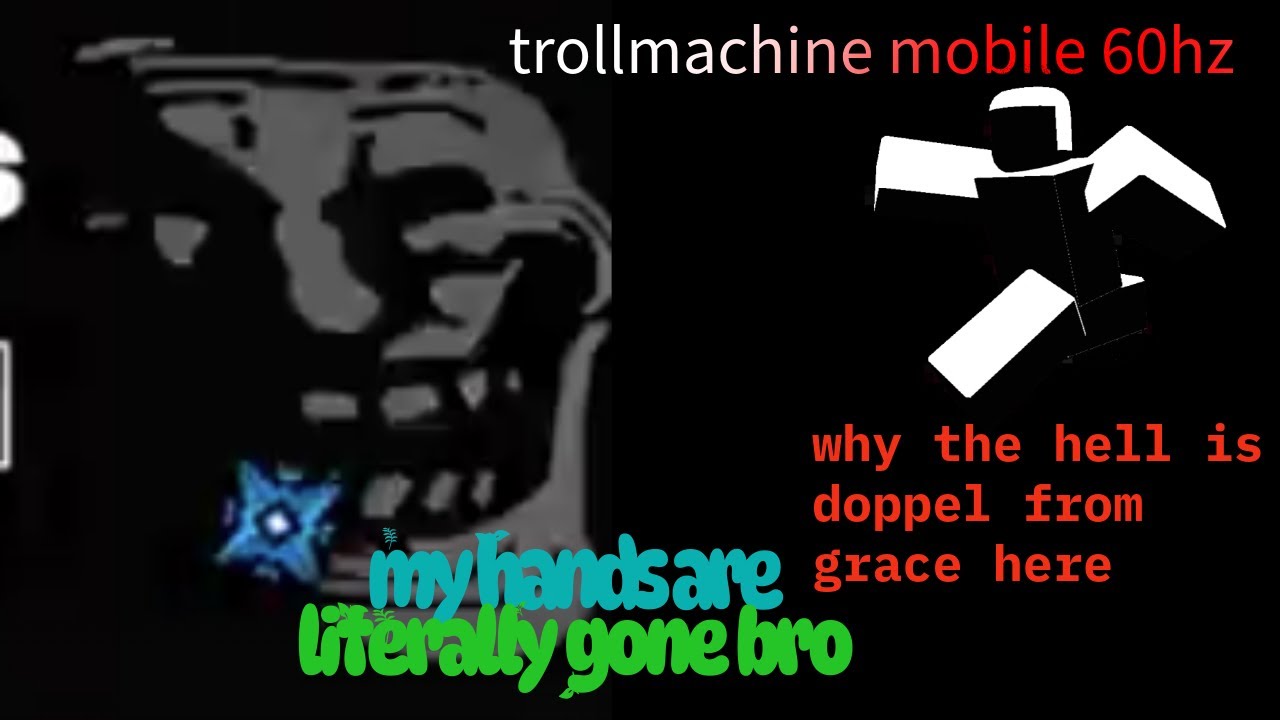 TROLLMACHINE 100% | MOBILE 60HZ | FIRST EXTREME DEMON | JUMP FROM WHITE WOMEN