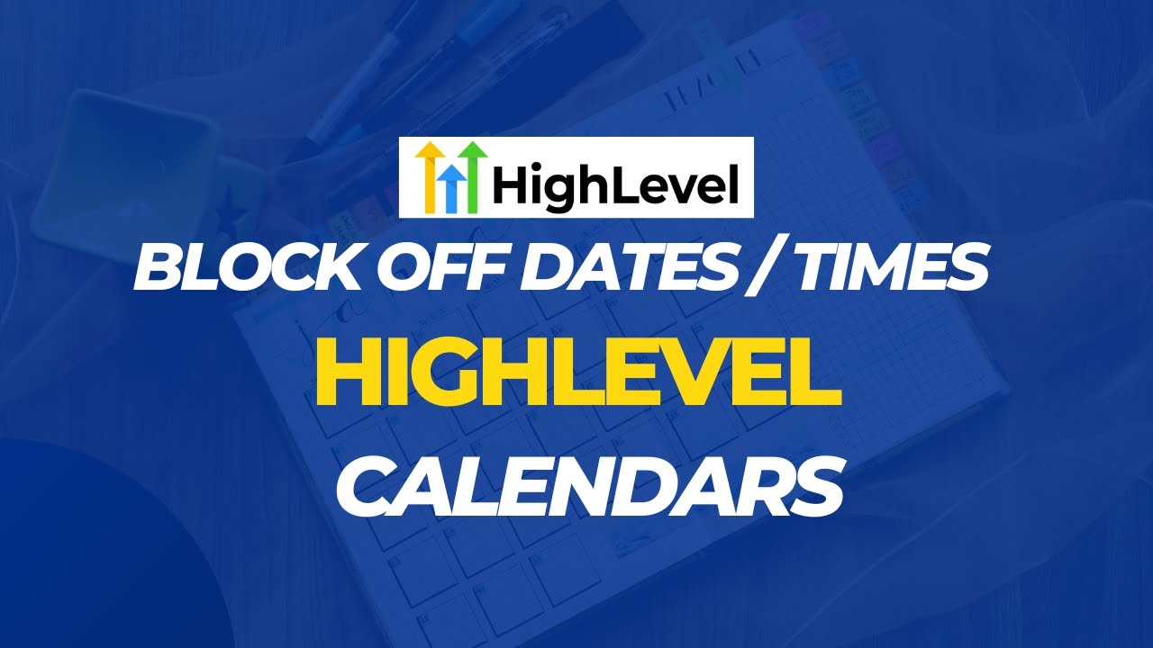 How To Block Out Dates Times In HighLevel Calendars YouTube How To Block Out Dates Times In HighLevel Calendars YouTube