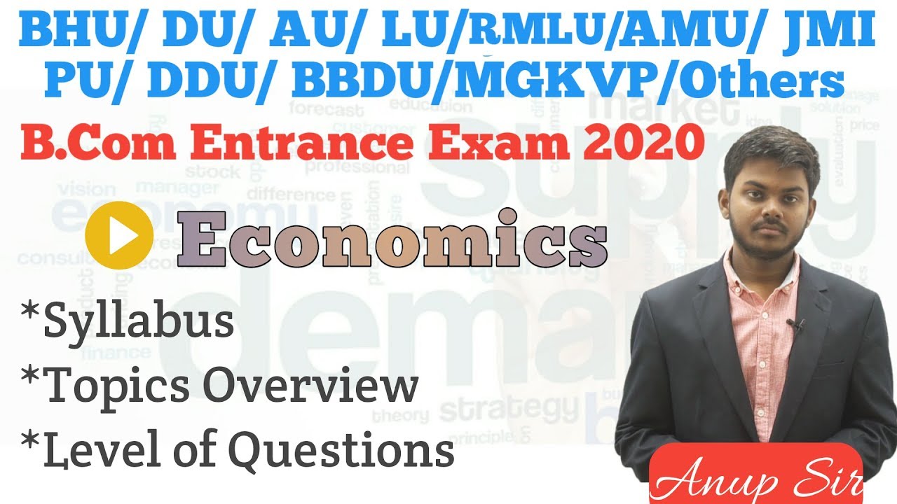 phd economics entrance exam syllabus