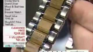fired host Jim Skelton of SHOPNBC likes taking about WOOD while on the air