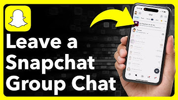 How To Leave A Group Chat On Snapchat
