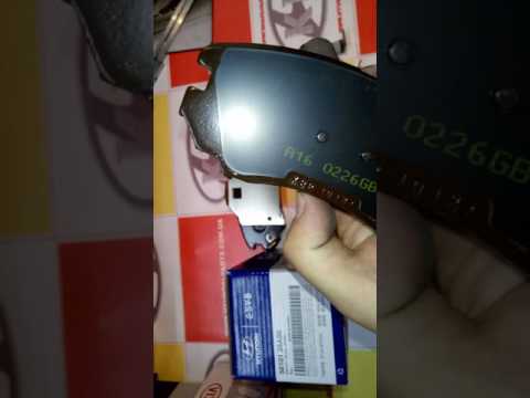 Колодки тормозные передние, HYUNDAI  SONATA, 5810138A90