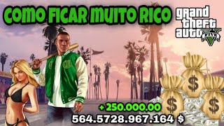 COMO FICAR  MUITO RICO NO GTA 5 OFFLINE - BUG DA MALETA DINHEIRO INFINITO!!