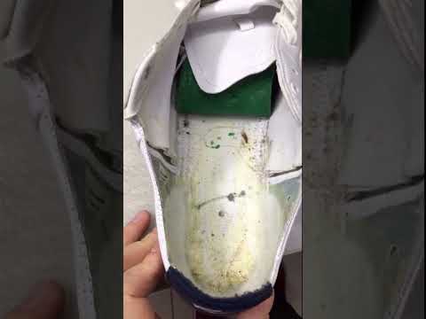 Продолжайте стирать! Lacoste ремонт задников. Сочи.