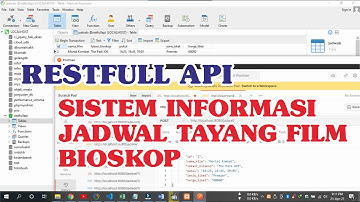 RESTFULL API - SISTEM INFORMASI JADWAL TAYANG FILM BIOSKOP