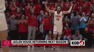 Jaelen House returning for final season with UNM Lobos