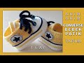 Converse Bebek Patik Yapımı | Detaylı Anlatım Tam Ölçü | Taban 10,5 cm | 3-6 Ay