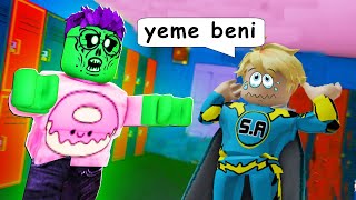 OKULU ZOMBİLER BASTI  Abuzi ile Roblox Field Trip Z