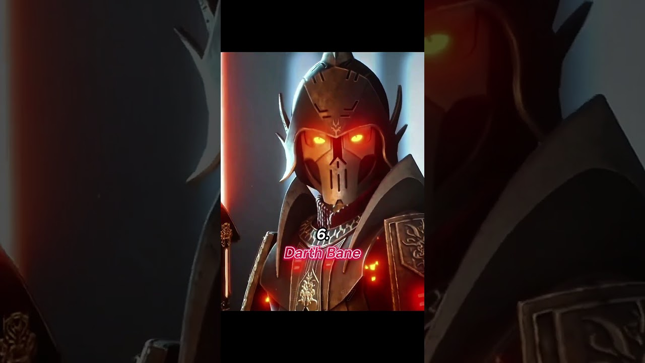 TOP 15 most powerful sith(canon) #starwars #empire #master #sith #darthvader #apprentice