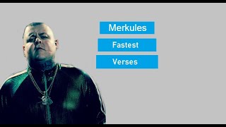 Top 15 Fastest Merkules Verses