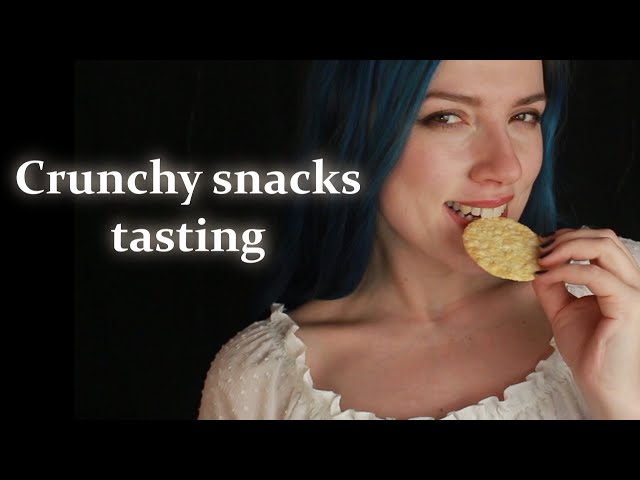 ASMR eating crunchy mouth sounds