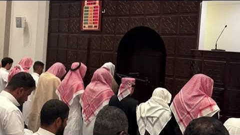ترتيل حزين ومؤثر من سورة الأعراف  بكاء يعم الجامع للقارئ أحمد العبيد تراويح ليلة 8 رمضان 1446 هـ