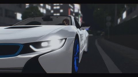 MMD - Test BMW I8 concept car