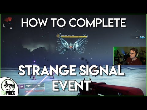 Como completar o sinal de evento estranho