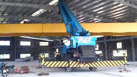 Cầu trục HNC lắp đặt cầu trục 3 tấn x 38 mét - 0985.789.247