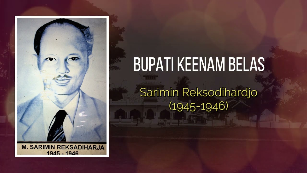 Bupati Brebes dari Masa ke Masa Persembahan Dinas Arsip dan Perpustakaan Kabupaten Brebes