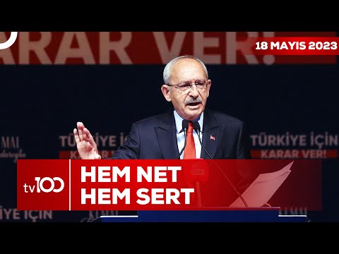 Kemal Kılıçdaroğlu'ndan İkinci Tur Açıklaması | Ece Üner ile Tv100 Ana Haber