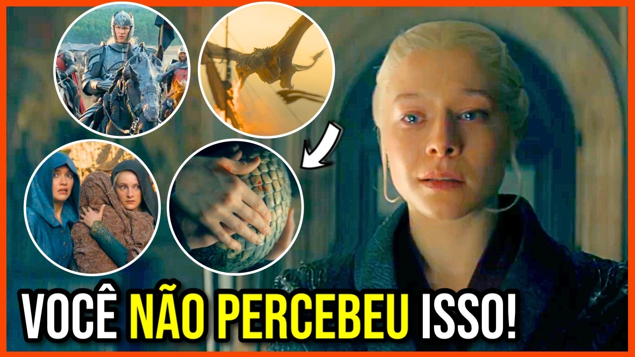 DAEMON TRAIU A RHAENYRA E ROUBAOVELHA NA GOELA! - HOUSE OF THE DRAGON 3 TRAILER FINAL ANÁLISE!