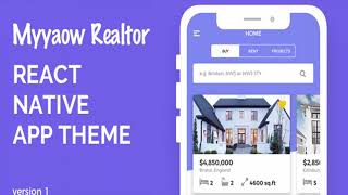 Myyaow Realtor - React Native Theme | Codecanyon Scripts and Snippets