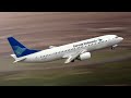 Garuda Indonesia Flight 200 Crash On Landing Animation