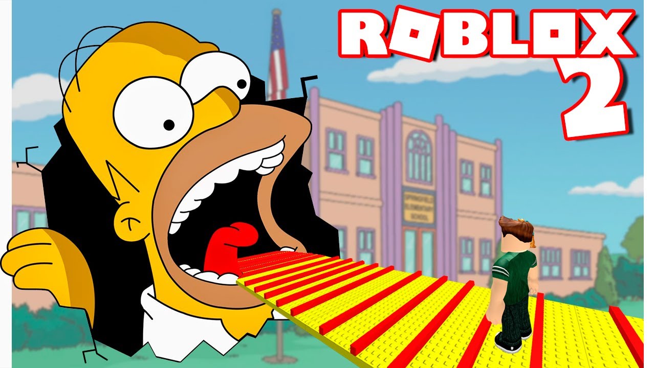 Escapa De Homero Simpson 2 Roblox Escape Homer Obby En - como ser homero homer simpson gratis en roblox