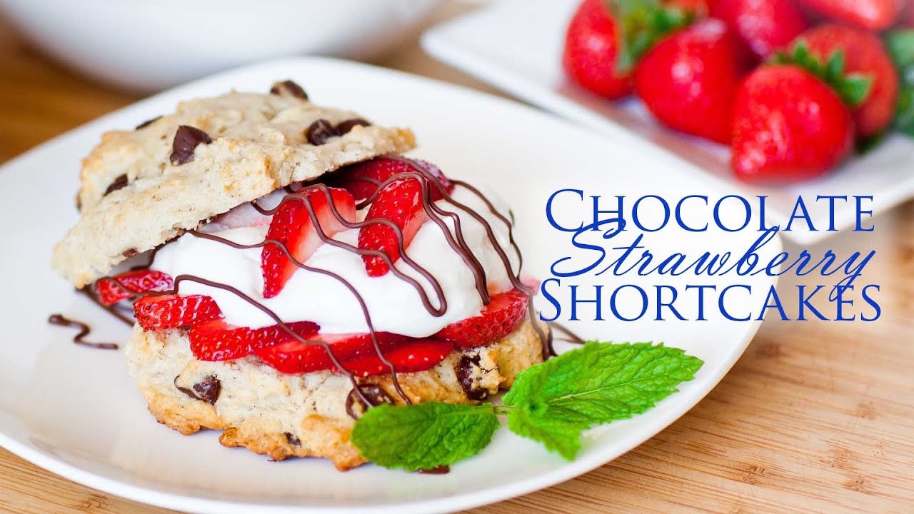 Chocolate Strawberry Shortcakes