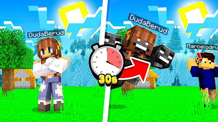 Minecraft, mas a CADA 30 SEGUNDOS VIRAMOS UM MOB ALEATÓRIO!