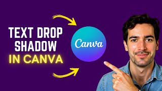 How To Add Drop Shadow To Text In Canva (EASY Method)