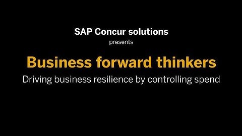 SAP Concur Voice of Customer: Highlights