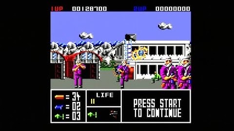OPERATION THUNDERBOLT (AMSTRAD CPC - FULL GAME - BAD ENDING)