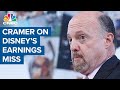 Jim Cramer: It's 'shortsighted' to sell Disney shares after earnings miss