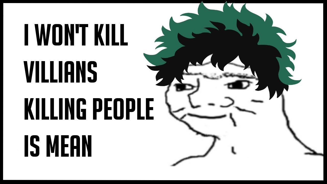Why Anime characters don't kill people???