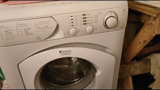 Washer Ariston AVL 89 - review (old video)