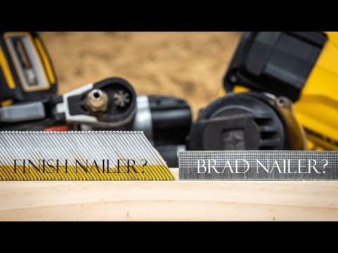 What Gauge Nailer To Use For Exterior Trim?